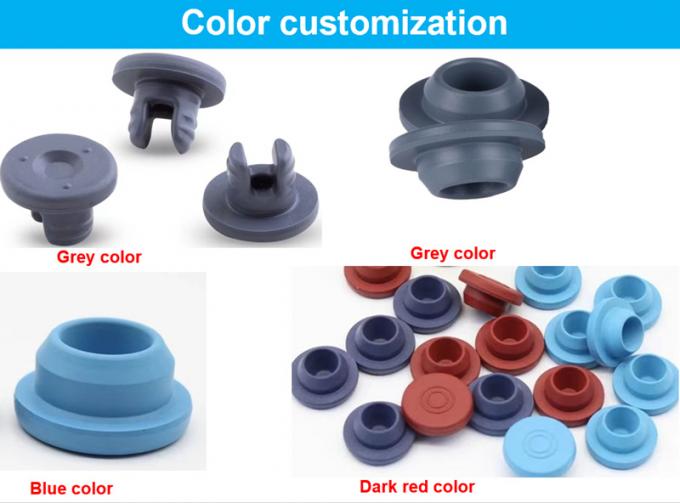 Wholesale Cheap 13mm 20mm 28mm 32mm Pharmaceutical Injection Butyl Rubber Stopper for Glass Injection Vial Bottle