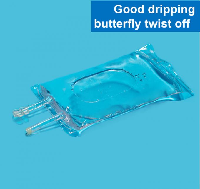 500ml 1000ml PVC Sterile IV Bags PVC IV Bag Plastic Medical Sterile Bags Infusion Bag