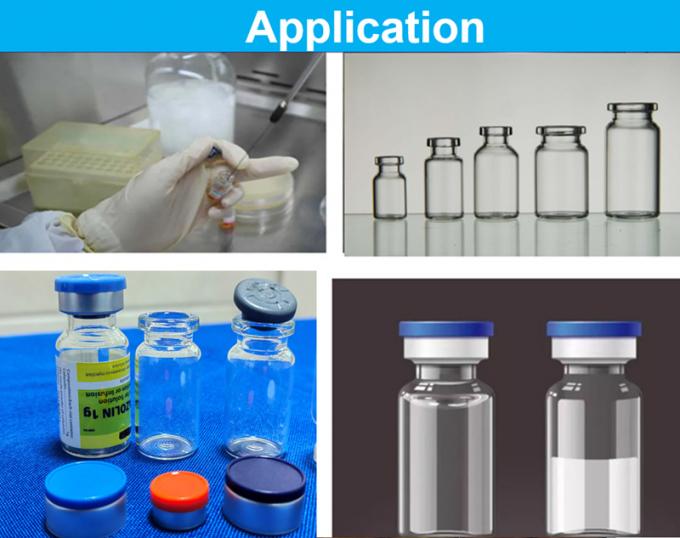 5ml 7ml 20ml Amber Clear Small Pharmaceutical Glass Bottle Injection Glass Vial with Rubber Stopper