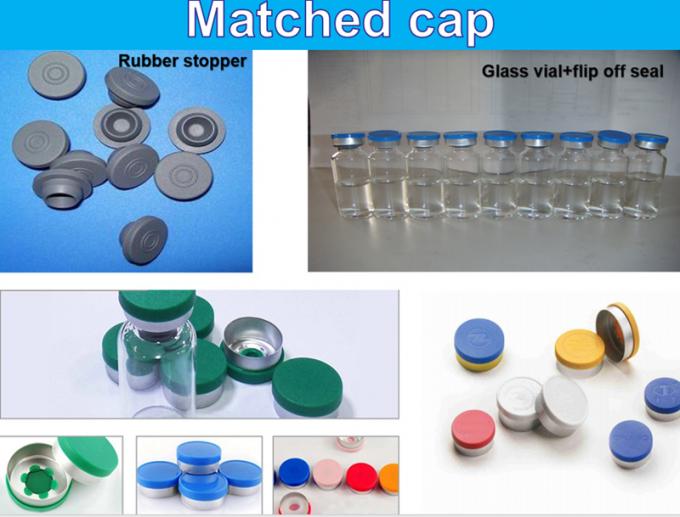 5ml 7ml 20ml Amber Clear Small Pharmaceutical Glass Bottle Injection Glass Vial with Rubber Stopper