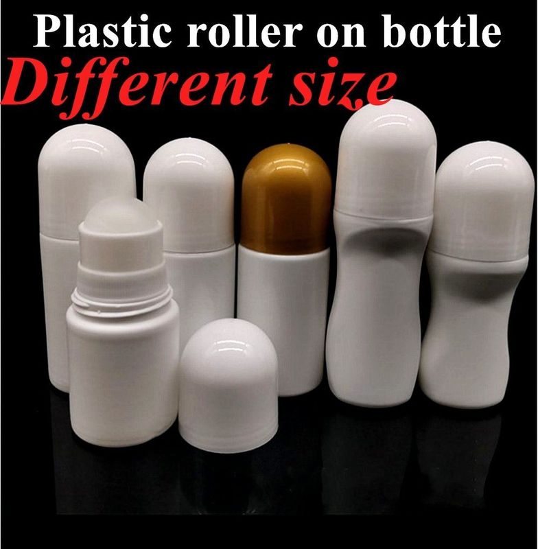 HDPE 30ml 50ml 60ml 円筒状のプラスチックロール ボトル デオドラントボトル プラスチックロールボールの容器