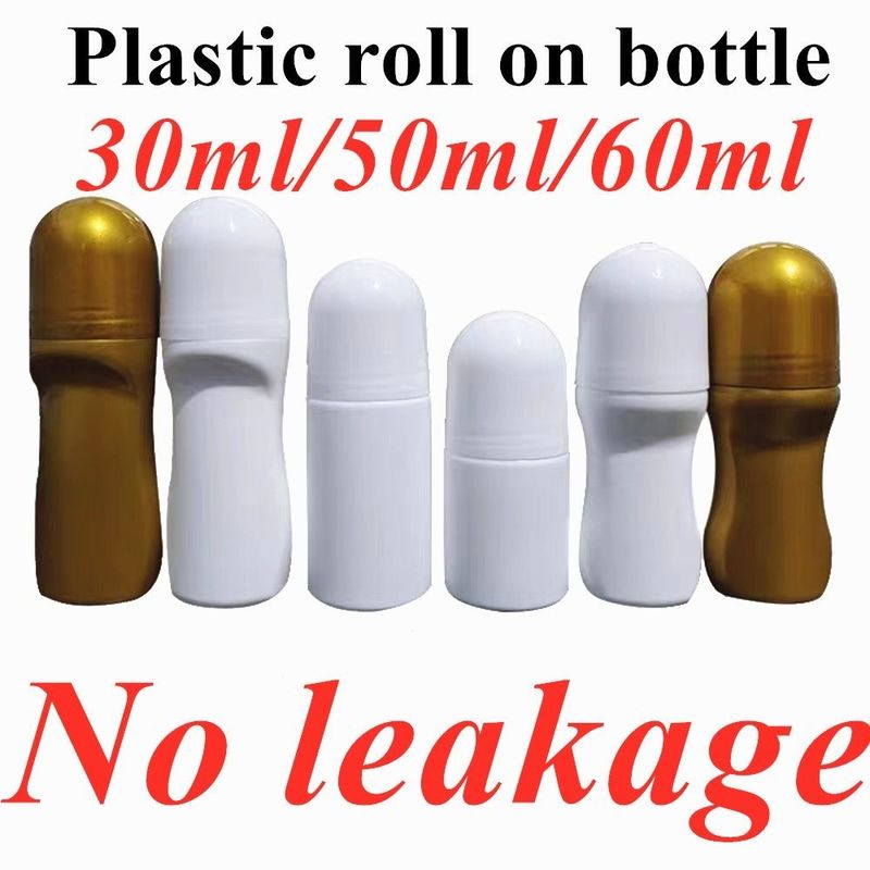 30ml 50ml 60ml 再充填可能 空のエッセンシャルオイル 香水 ボトル上のロール プラスチックロール ボトル上のロール