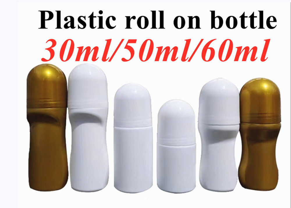 30ml 50ml 60ml 再充填可能 空のエッセンシャルオイル 香水 ボトル上のロール プラスチックロール ボトル上のロール