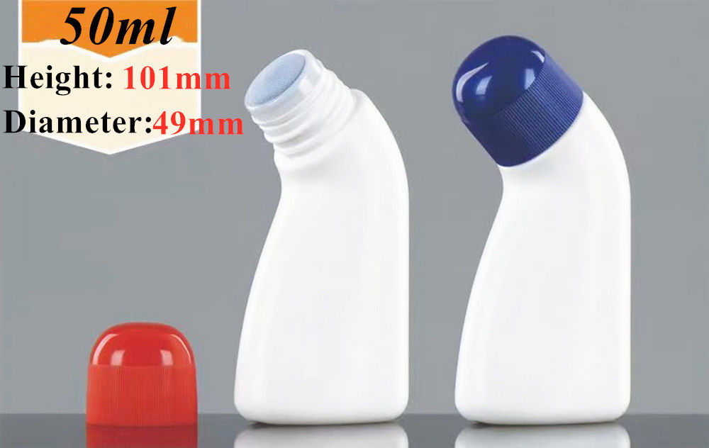 30ml 50ml HDPE 日焼け止め 身体ケア 空のエッセンシャルオイル プラスチックデオドラント ボトル