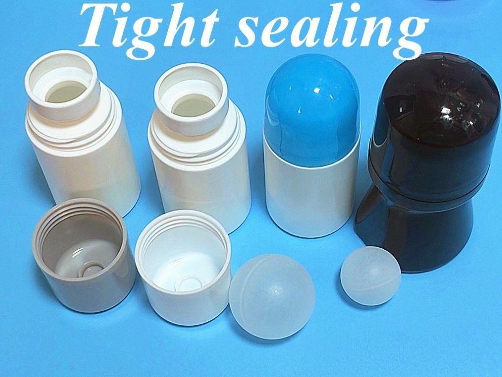 50ml PE 空のローラーボール 香りのボディボトル 透析剤 空のプラスチックボトル デオドラントボトル