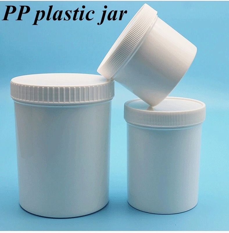 150g 250g 500g PP 化粧クリーム 瓶 白 黒 青 プラスチック 化粧品 瓶 身体 スクロール 空の顔クリーム 瓶
