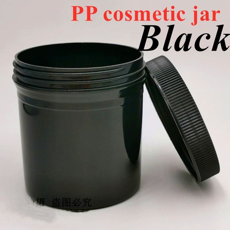 250ml 8oz 500ml 950ml 1000ml PP プラスティック 化粧品 透明 透明 ホワイト ポット プラスチック 膏 クリーム ボトル スクリュー キャップ