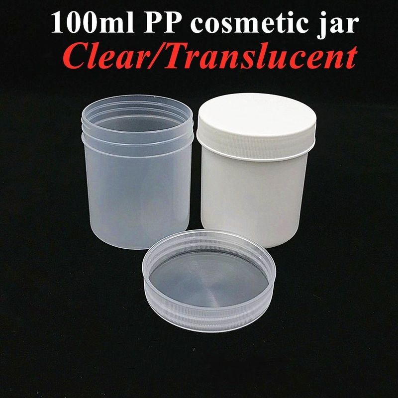 150ml 250ml 500ml 1000ml 空の容器 食品缶 PP プラスチック 化粧クリーム 油膏 蓋を簡単に開けるボトル