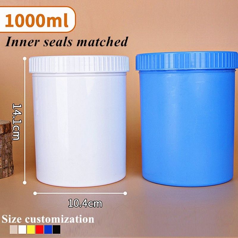 SGS 100ml 250ml 500ml 1000ml PP 化粧品瓶 化粧品サンプル容器 スクリューキャップ付き膏瓶