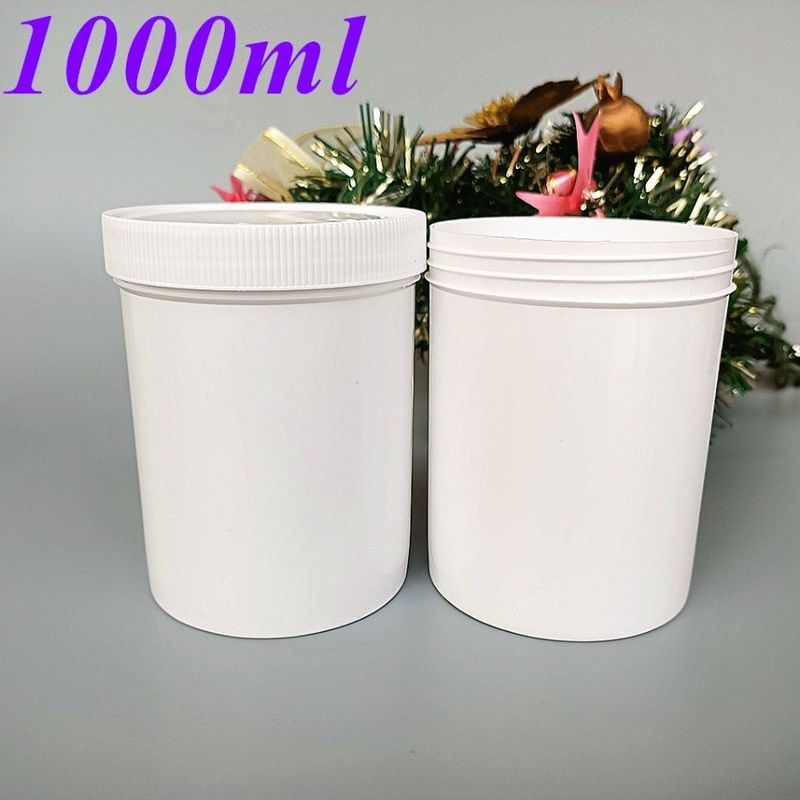 広口 150ml 250ml 500ml 1000ml PP プラスチック容器 化粧品 包装 髪 ワックス 身体 化粧品 容器 洗浄器 容器