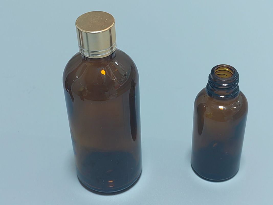 エッセンシャルオイルのパッケージ 1OZ 2OZ 20ml 30ml 50ml アンバーエッセンシャルオイルの血清 子供用キャップ付きグラスドロッパーボトル