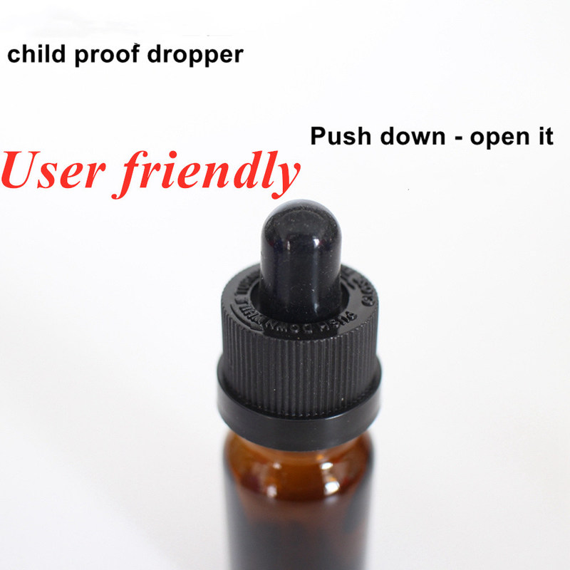 5ml 15ml 20ml 30ml 50ml 化粧品 包装 丸いプラスチック ネックレス 顔用 エッセンシャルオイル アンバー エッセンシャルオイルドロッパーボトル