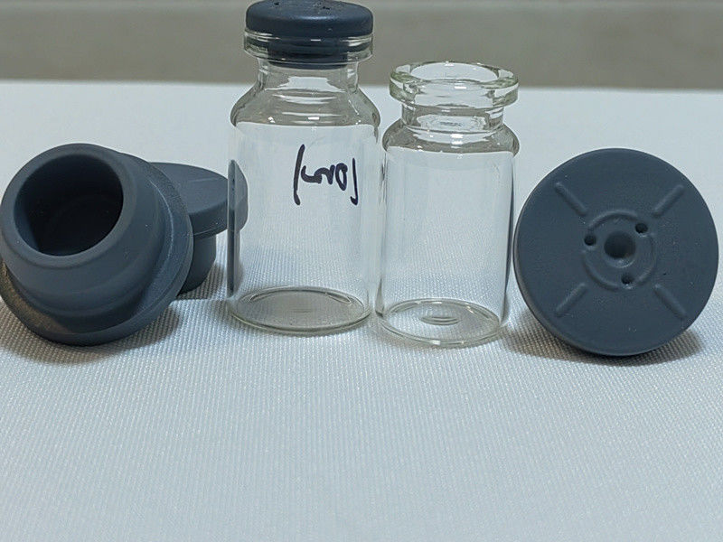 13mm 20mm 28mm グレー色 ガラス 注射器用 溶解剤を使用 薬剤ブチルゴムタップ