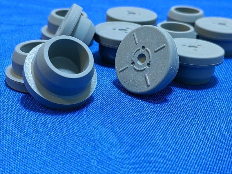 13mm 20mm 32mm 医療用 ブルーグレー リオフィライゼーション ブチルゴム ガラスのボトル用 ガラスの注入瓶用 stopper