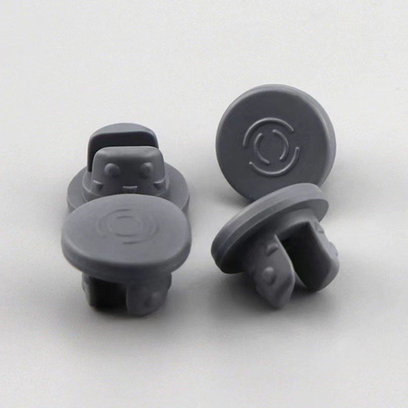 20mm 23mm メディカル用ボトル 錠剤用ブチルゴムタップ 製薬用リオフィライゼーション用 ガラスボトル