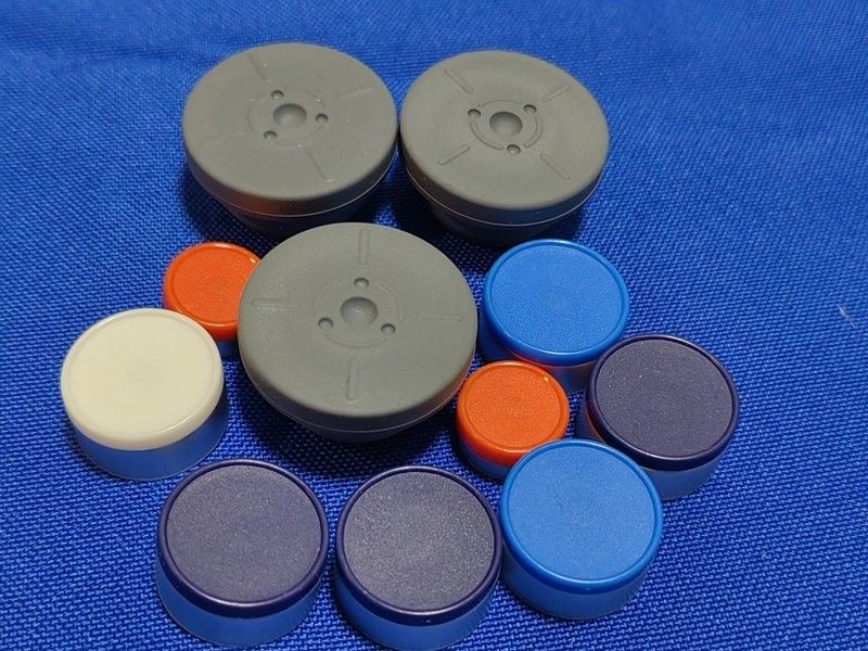 13mm 20mm 28mm 32mm グレー 医薬品 クロロブチルブチルブチルゴム ガラス注射用ボトル ワクチンのボトル