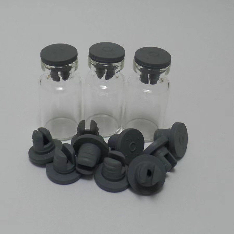 GMP コンプライアンス 13mm 20mm 23mm 28mm 32mm ガラス注射ボトルのための不妊丸型医療ブチルゴムタップ