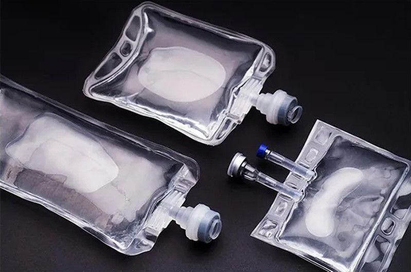 500ml 1000ml ナトリウム 塩化物 通常塩液 インフュージョン バッグ 静脈内 単口入り 非PVC IV 液体 バッグ ユーロ キャップ
