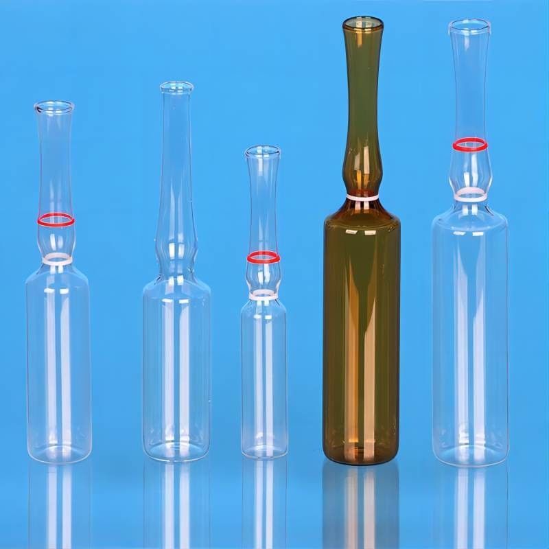 2ml 5ml 10ml 空 USP 標準ボロシリケート ガラスのアンプル ペニシリン 注射薬用 透明とアンバー色