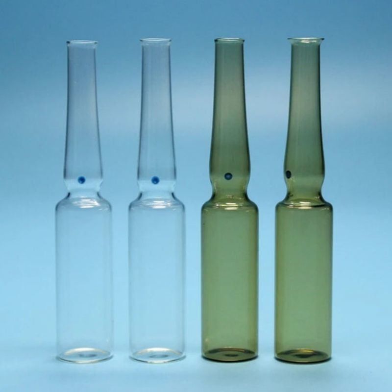 2ml 5ml 10ml 空 USP 標準ボロシリケート ガラスのアンプル ペニシリン 注射薬用 透明とアンバー色