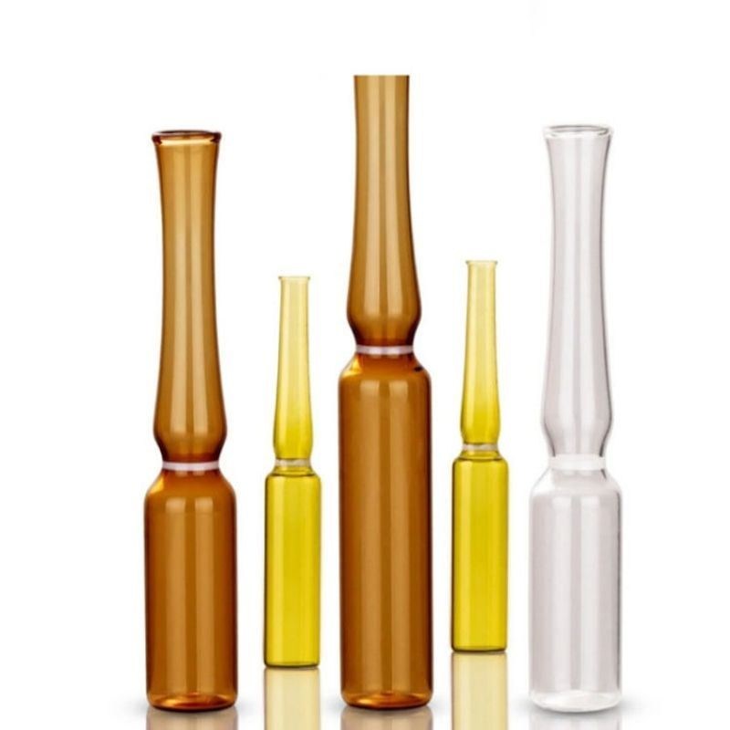 1ml5ml10ml20ml 化粧品 皮膚ケア 医薬品 ガラスアンプ 色のリング ロゴ印刷 スクリーン印刷 フォーム B フォーム