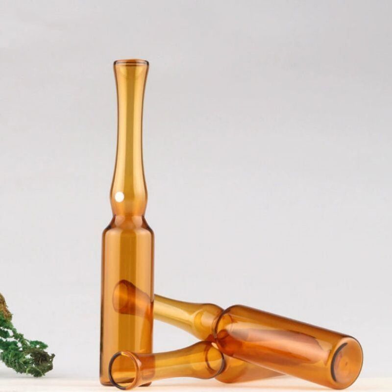 1ml 2ml 5ml 10ml YBB USP ボロシリケートガラス空きアンプル 透明アンバーガラスアンプル Pharmac
