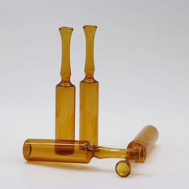 薬剤 1ml 2ml 5ml 10ml ISO 形式 A B C D 空の医療用ガラスアンプ 注射薬のためのISO標準