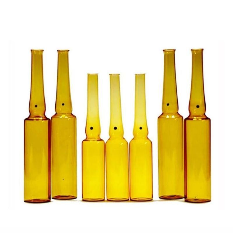 薬剤 1ml 2ml 5ml 10ml ISO 形式 A B C D 空の医療用ガラスアンプ 注射薬のためのISO標準