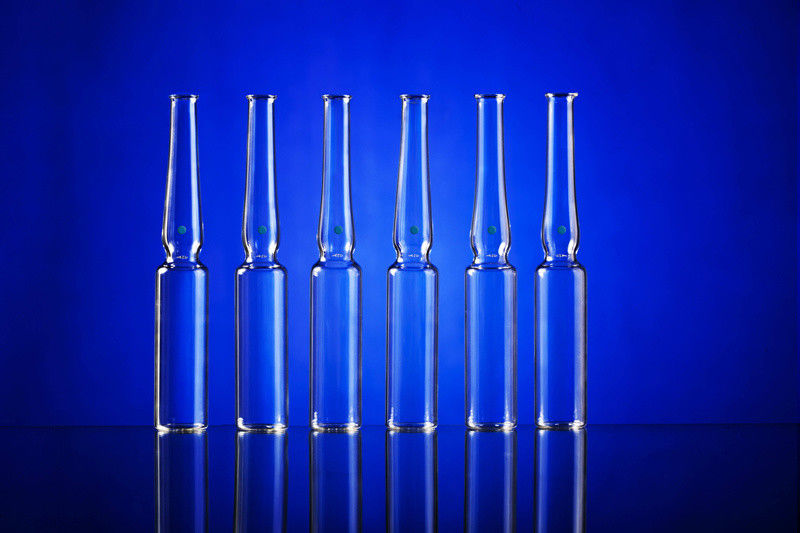 薬剤 1ml 2ml 5ml 10ml ISO 形式 A B C D 空の医療用ガラスアンプ 注射薬のためのISO標準