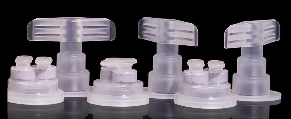 30mm 32mm 30mm IV バッグとボトルのためのツインフリップキャップ PP 医療インフュージョンボトルのための使い捨てインフュージョンキャップ