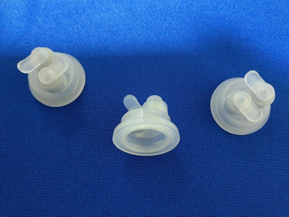 30mm 32mm 30mm IV バッグとボトルのためのツインフリップキャップ PP 医療インフュージョンボトルのための使い捨てインフュージョンキャップ