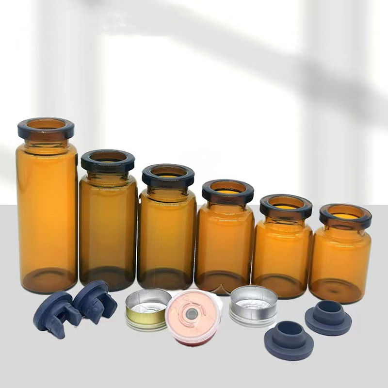 カスタマイズされた薬剤 ステリル 処方箋用 ガラス錠 5ml 7ml 10ml クリア アンバー 管状 注射用 ガラス錠