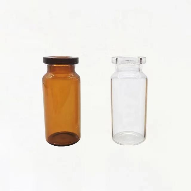 5ml 20ml 薬剤用ボロシリケートガラス アンバー 透明 空き冷凍 管状ガラス注射用薬剤瓶