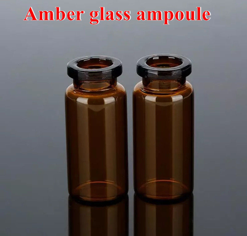 7ml 10ml 透明なアンバー 低ボロシリケート 管状 無菌 空のガラス 薬剤 注射用 瓶