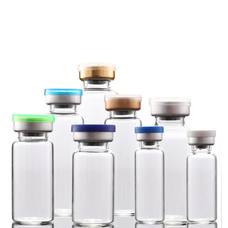 7ml 10ml 透明なアンバー 低ボロシリケート 管状 無菌 空のガラス 薬剤 注射用 瓶
