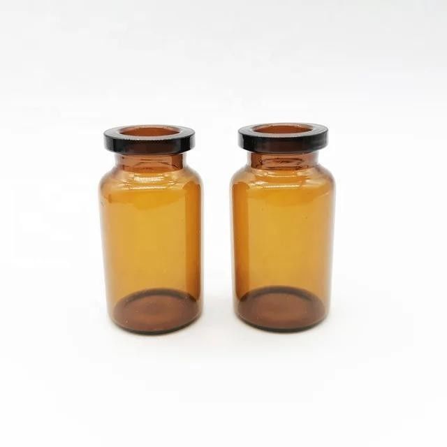 7ml 10ml 20ml 透明薬 アンバー 透明 管状 ステリル 注射用 ガラスボトル 薬剤用のガラスボトル