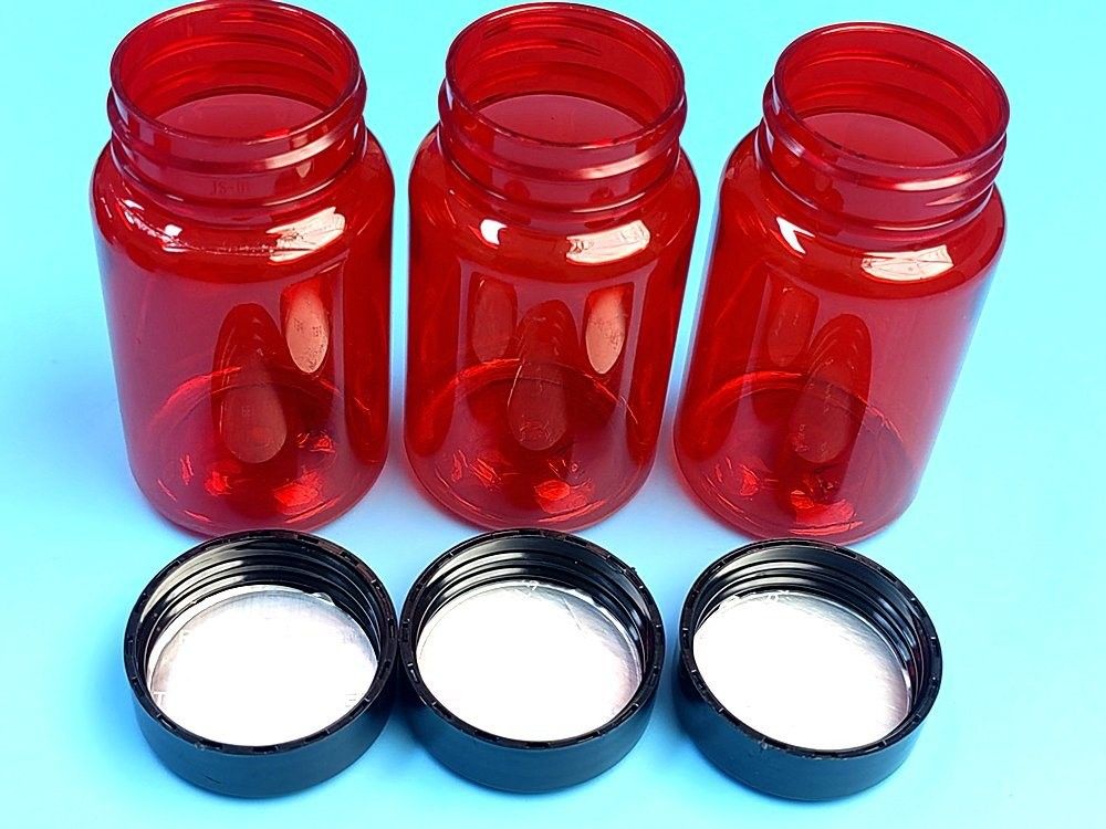 100ml 150ml PET製薬瓶 ビタミンカプセル タブレット 錠剤 栄養補助 プラスチックカプセル 医療薬瓶
