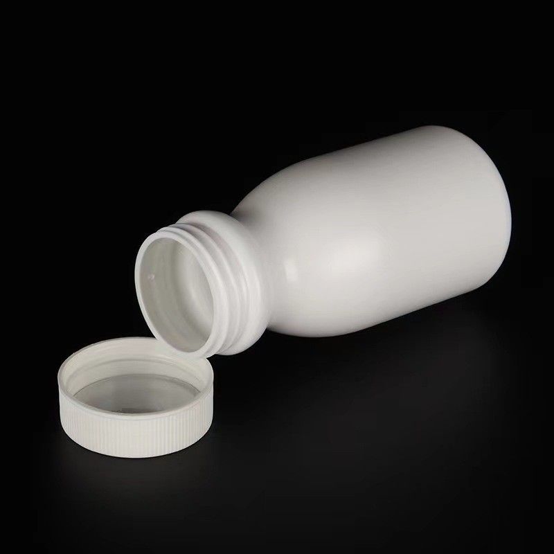 空っぽ 広い口 100ml 150ml 白いプラスチック PE 薬剤 錠剤 カプセル 容器 薬 ビタミン 薬瓶