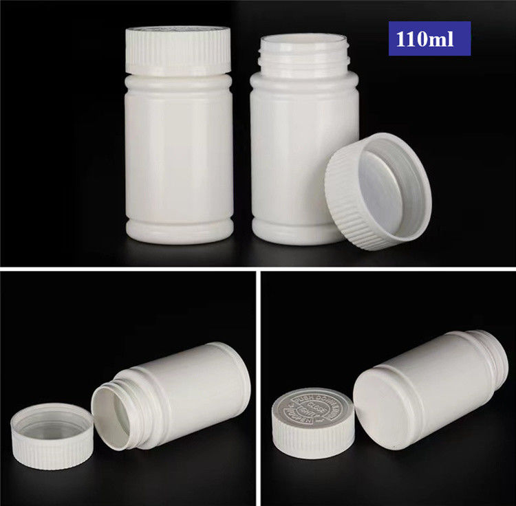空っぽ 広い口 100ml 150ml 白いプラスチック PE 薬剤 錠剤 カプセル 容器 薬 ビタミン 薬瓶