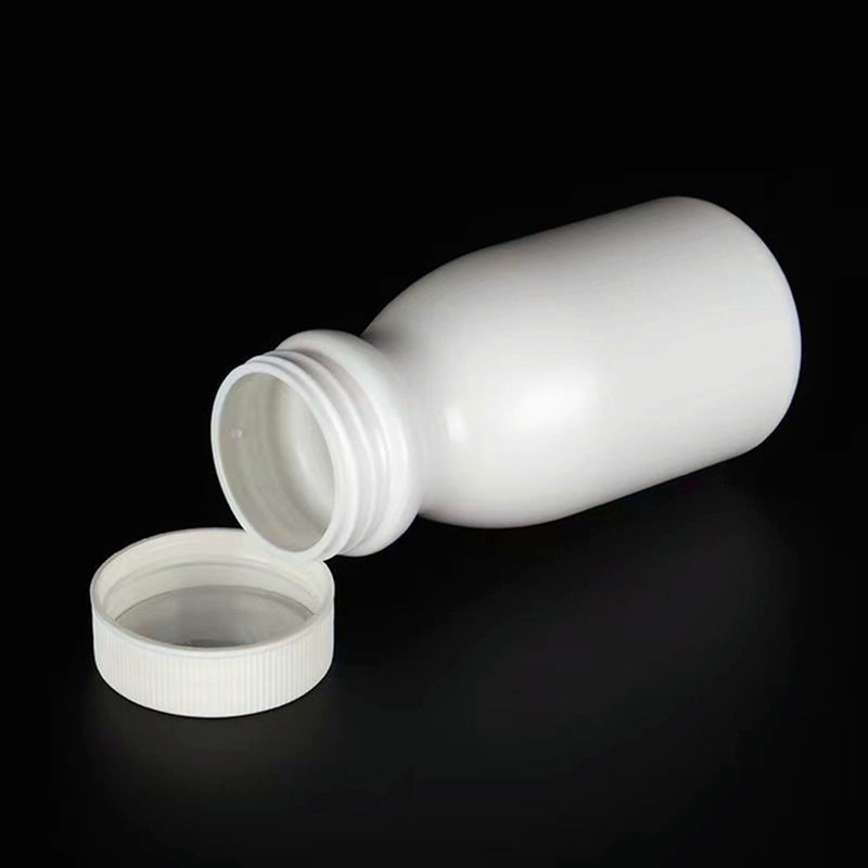 空 50ml 100ml 150ml ホワイトHDPEカプセル 錠剤 錠剤 ボトル プラスチック サプリメント プラスチック PE薬瓶