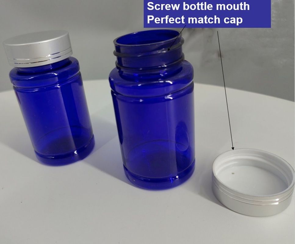 トード肝 オイル 魚油 プラスチックカプセル 薬 ボトル PET 120ml 空のサプリメント ビタミン カプセル 錠剤 プラスチックボトル