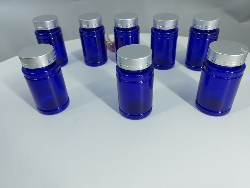 トード肝 オイル 魚油 プラスチックカプセル 薬 ボトル PET 120ml 空のサプリメント ビタミン カプセル 錠剤 プラスチックボトル