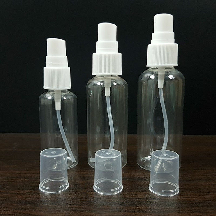100ml 120ml 355ml プラスチックスクリューキャップノズルポンプスプレーヤー ペットボトル ハンドサニタイザースプレーボトル メーカー