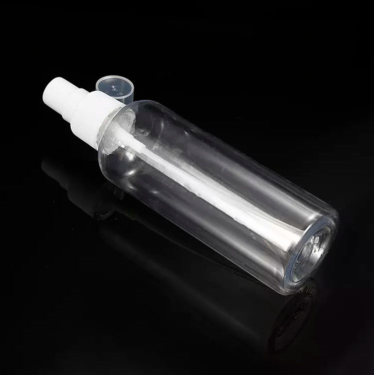 50ml 60ml 100ml PET 透明 丸い オーダーメイド 再充填可能な手消毒剤 丸い 再充填 化粧品 PET プラスチックスプレーボトル