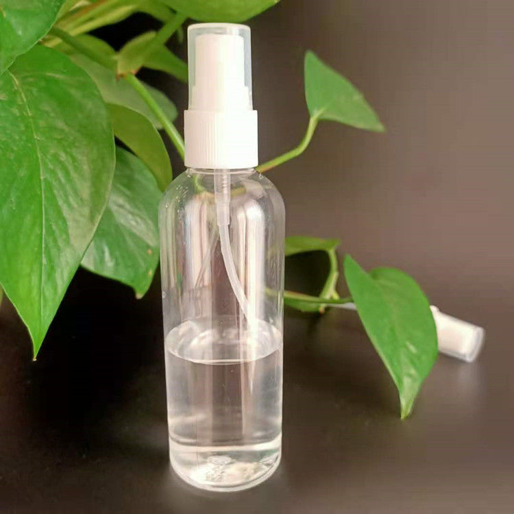50ml 60ml 100ml PET 透明 丸い オーダーメイド 再充填可能な手消毒剤 丸い 再充填 化粧品 PET プラスチックスプレーボトル