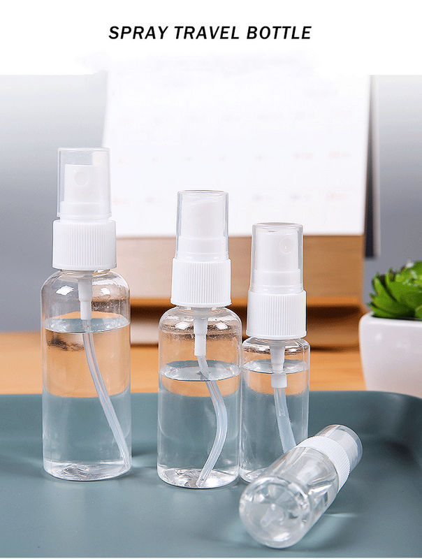 30ml 60ml 100ml 再充填可能 アルコール 透明 透明 空のプラスチックスプレーボトル