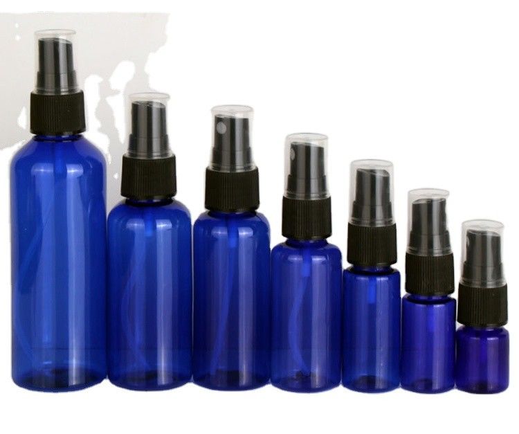 60ml 120ml 355ml 青 プラスチック ハンド 消毒剤 皮膚ケア シャンプー スプレー ボトル PET 化粧品 透明 プラスチック スプレー ボトル
