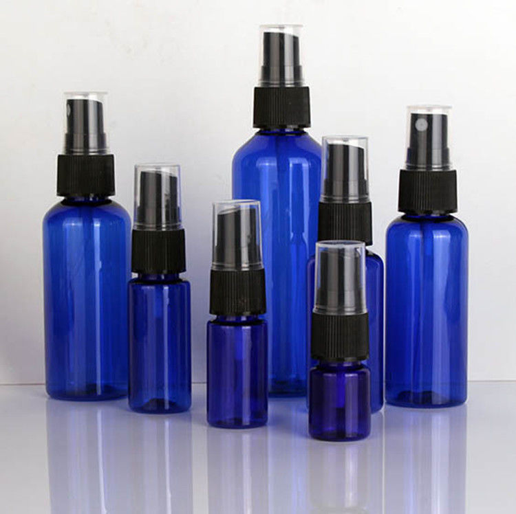 60ml 120ml 355ml 青 プラスチック ハンド 消毒剤 皮膚ケア シャンプー スプレー ボトル PET 化粧品 透明 プラスチック スプレー ボトル