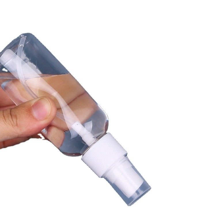 50ml 60ml 100ml PETプラスチックスプレー 微細な霧 香水消毒剤 アルコール スプレー付きポータブル化粧品プラスチックボトル